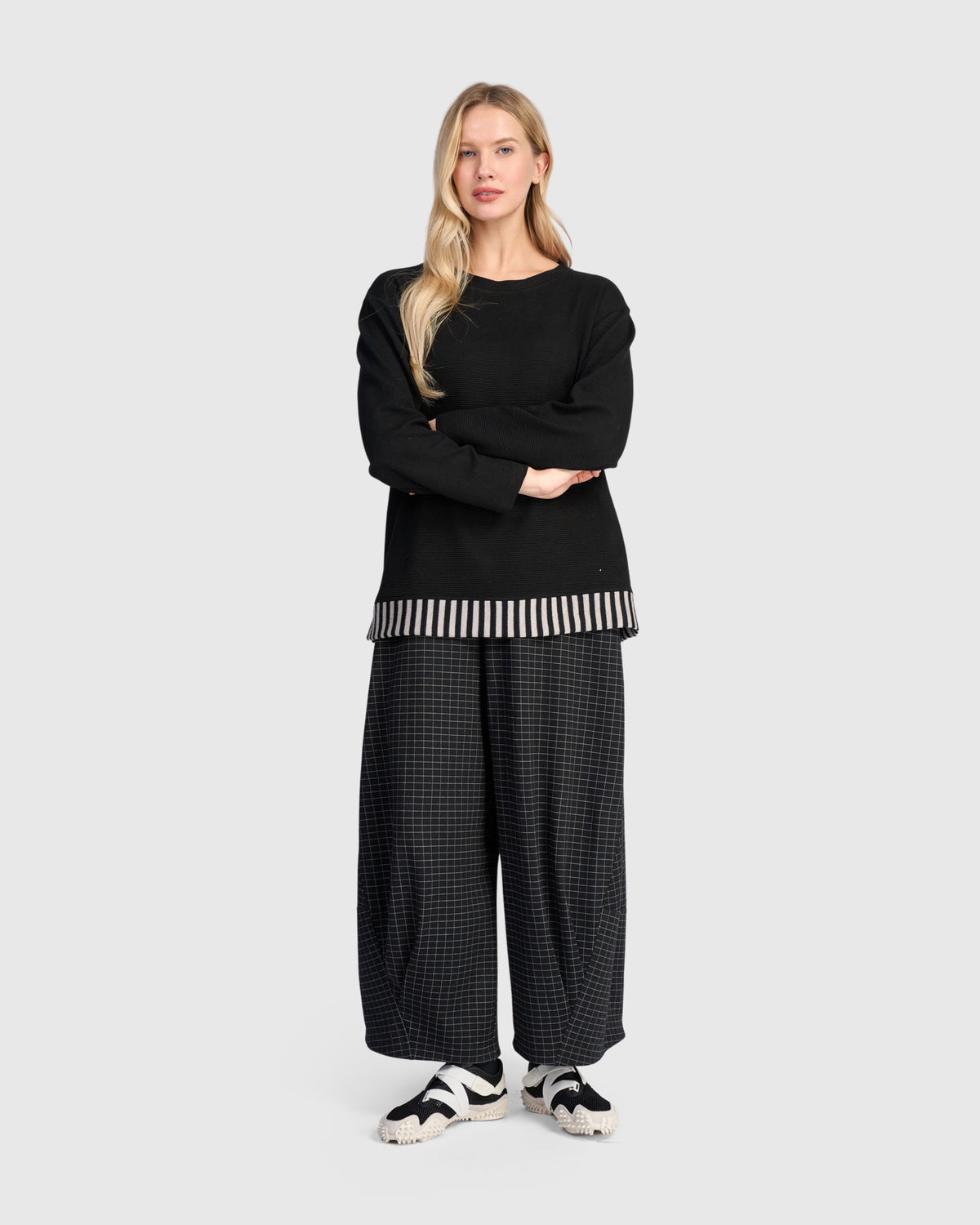 ALEMBIKA URBAN broek CHECK