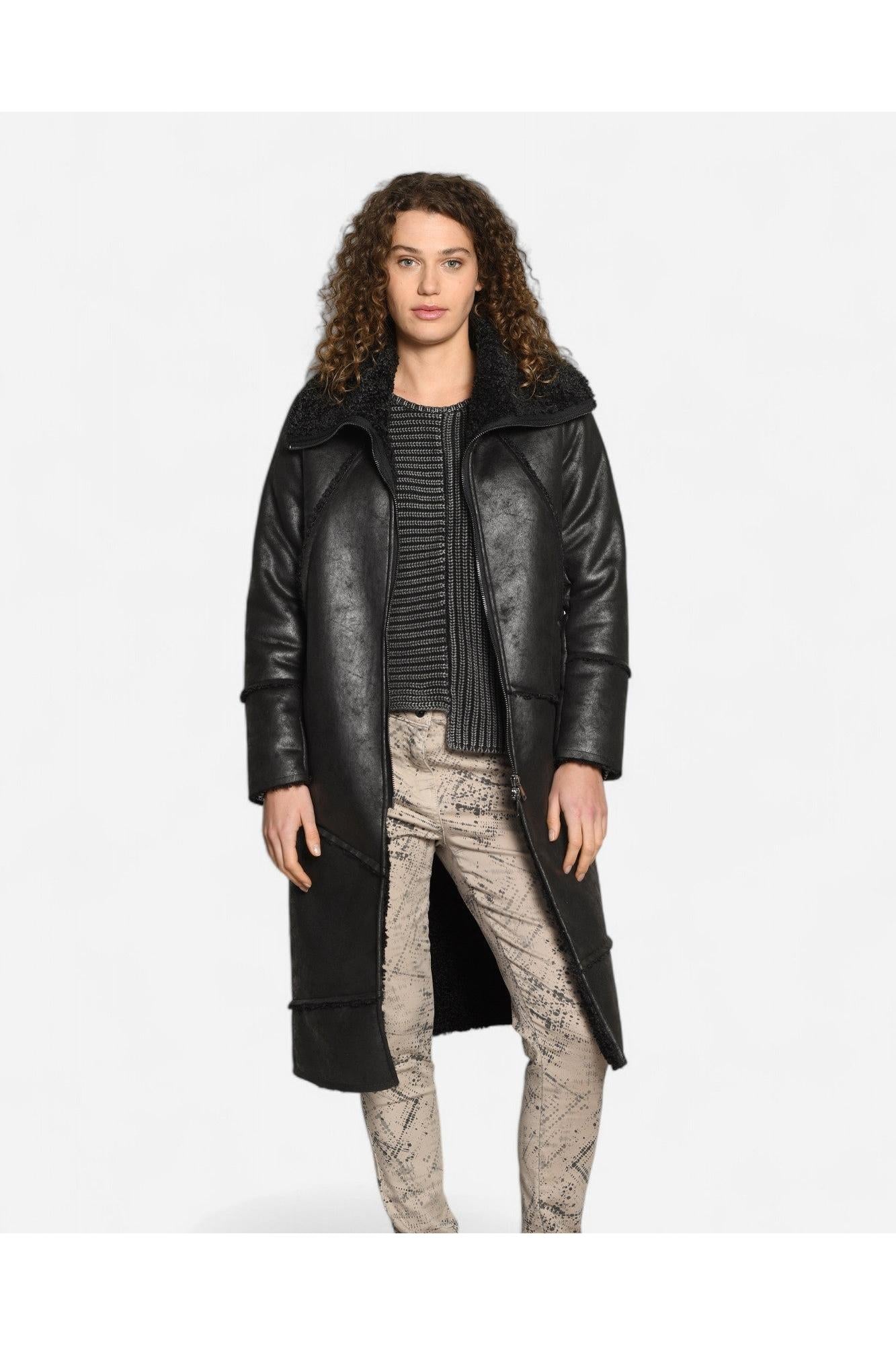 AMBER & MOON lange jas BOFIKA