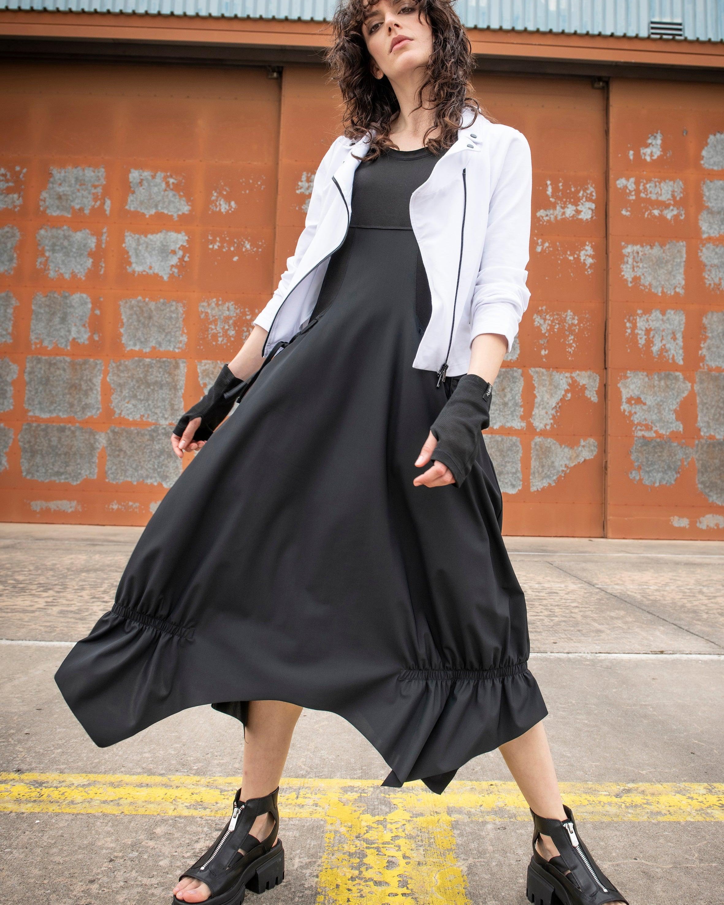 AMBER & MOON langes Kleid ALLY
