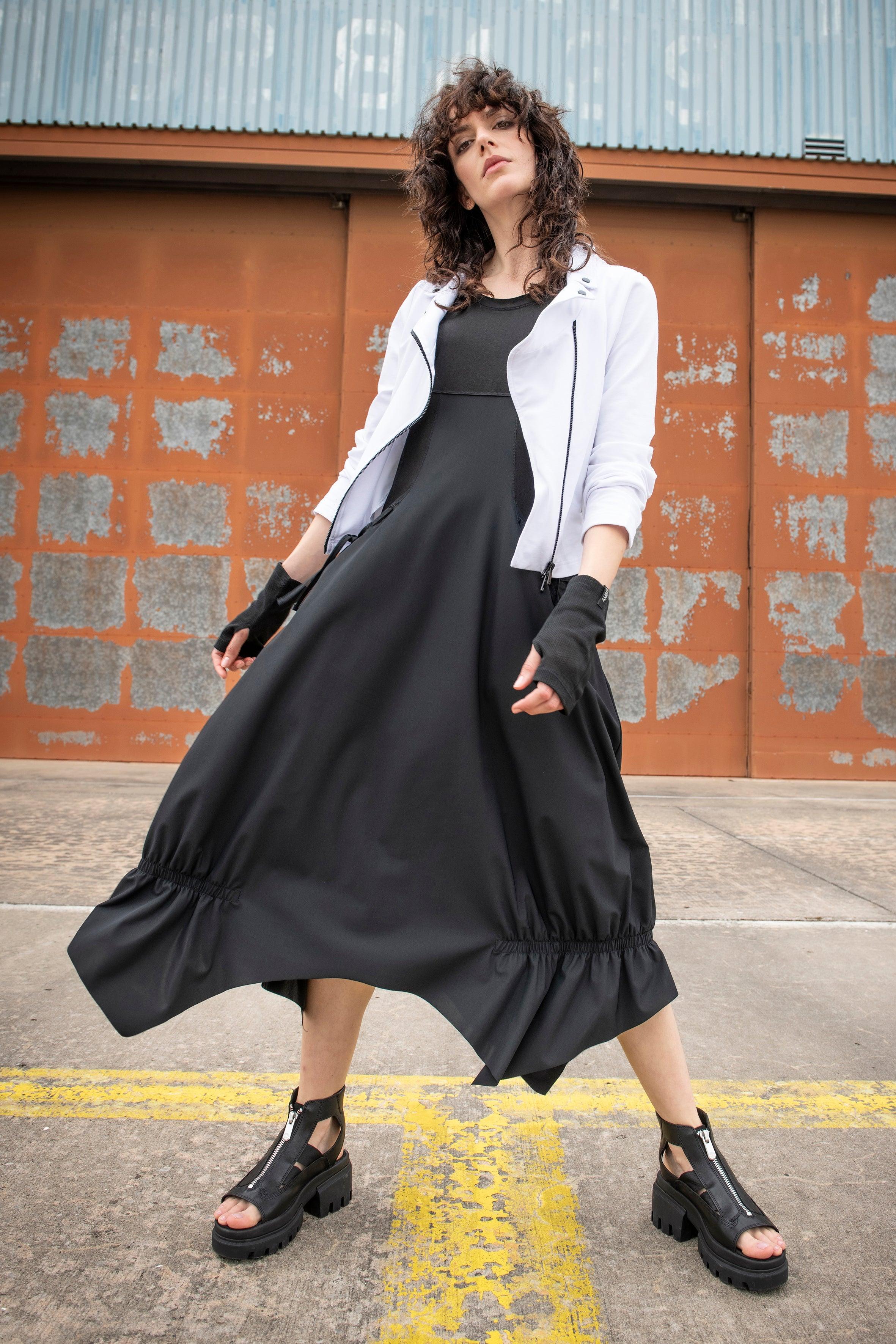 AMBER & MOON langes Kleid ALLY