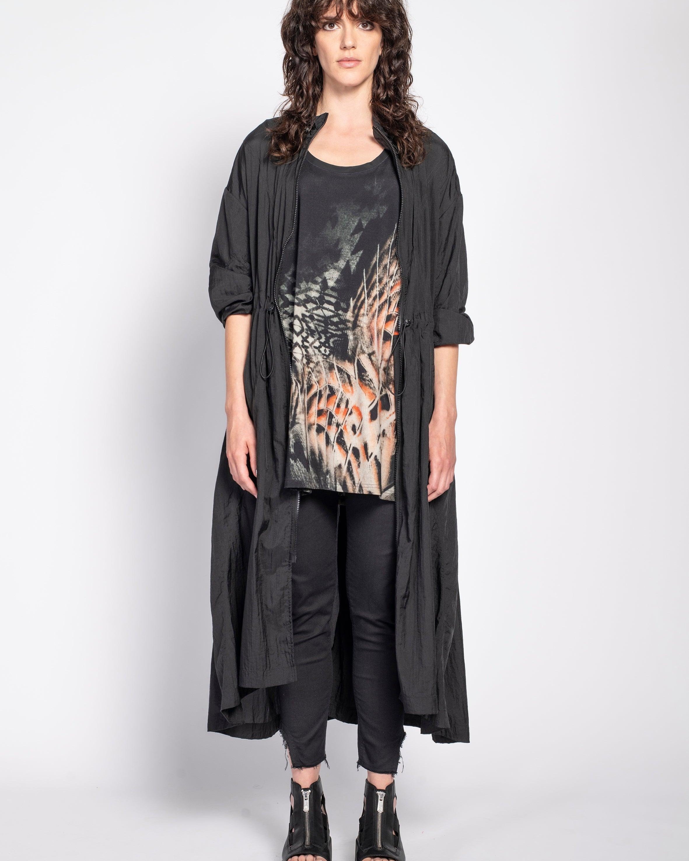 AMBER & MOON langer Cardigan-Mantel AUDREY