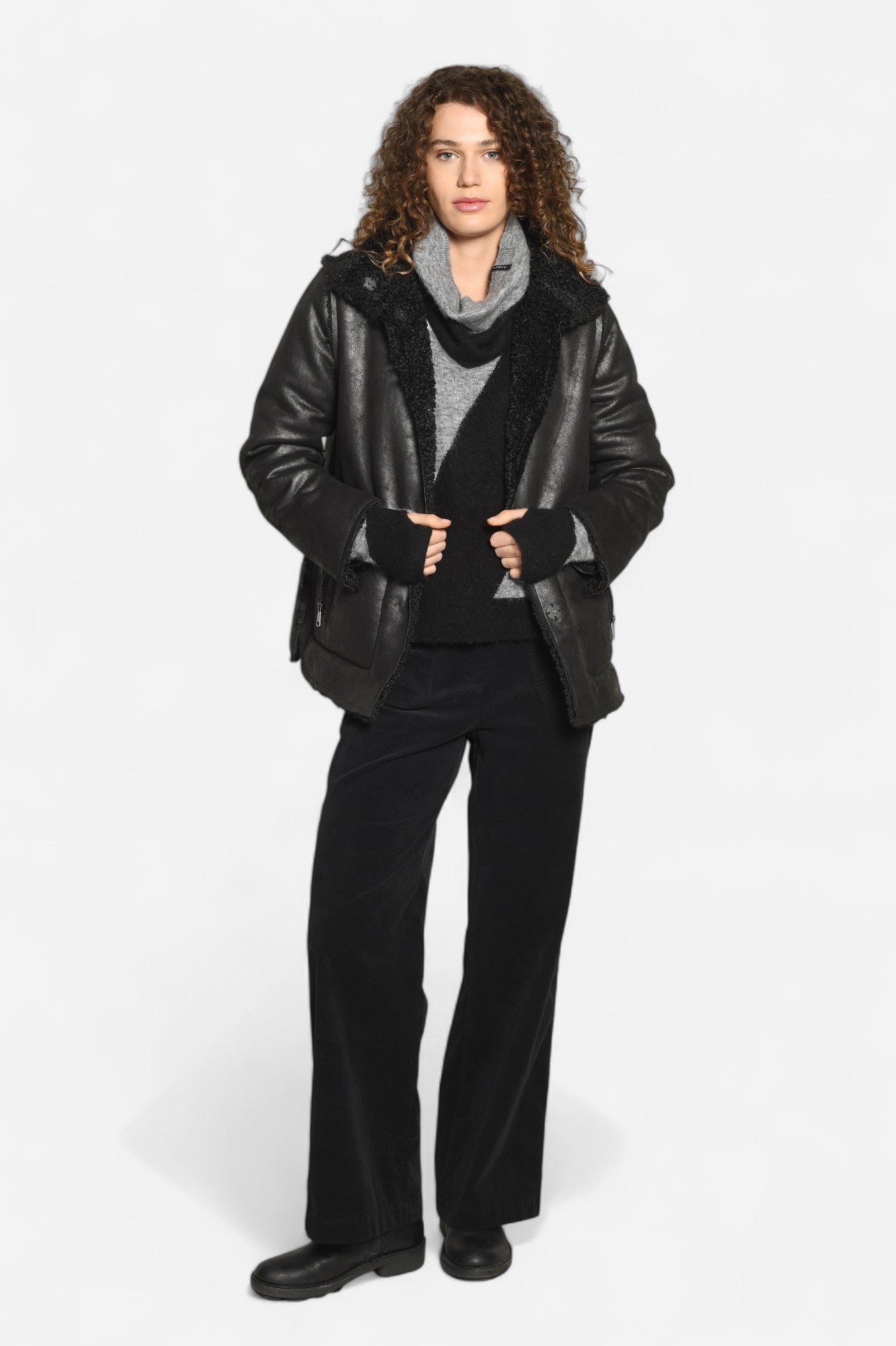 AMBER & MOON reversible jas BUNI