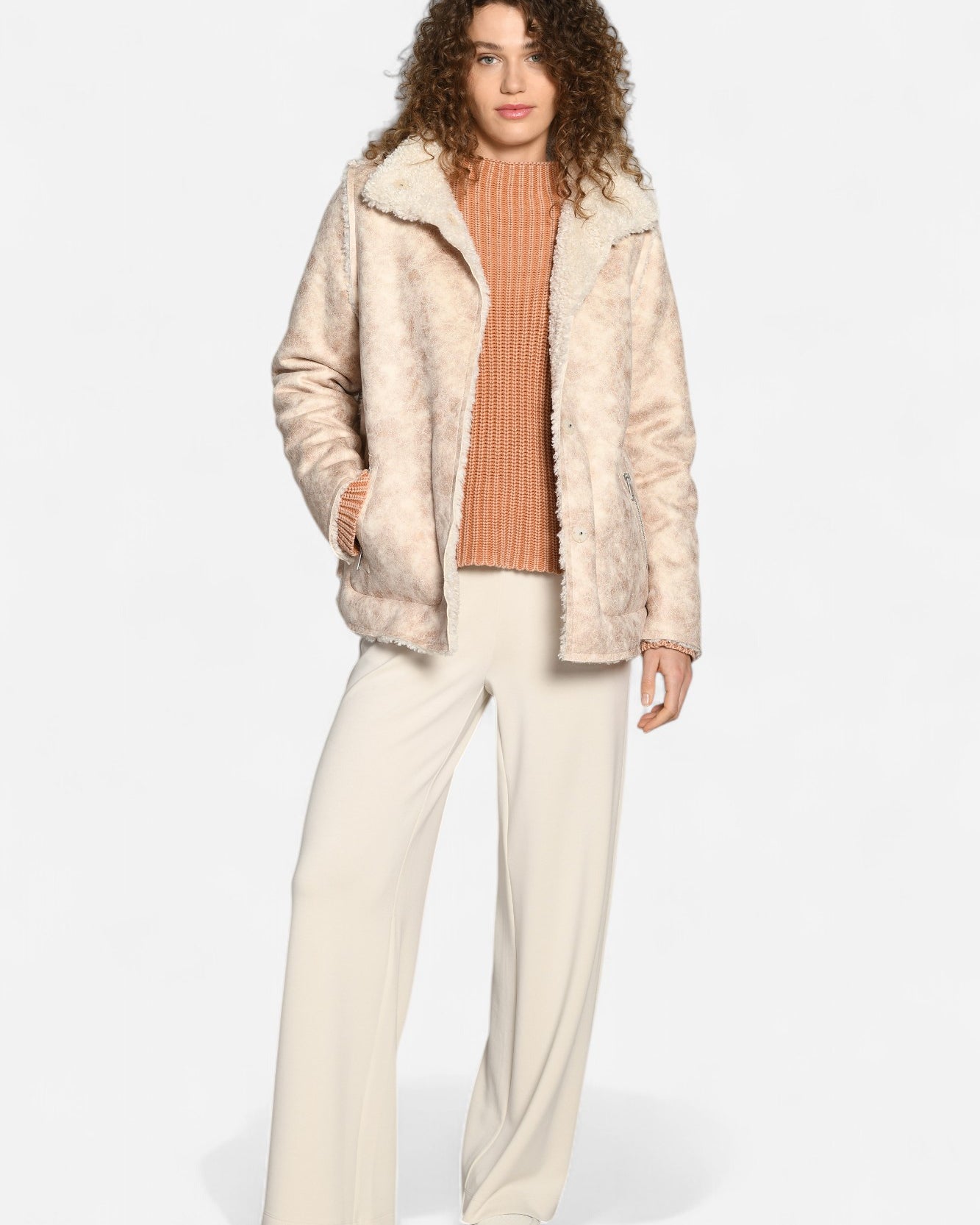 AMBER & MOON wijde jogpant BLIQ