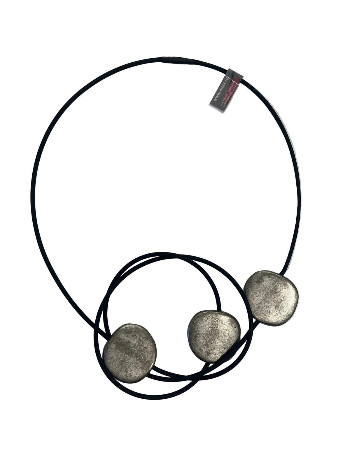 AnZZ ketting CIRCLE grey
