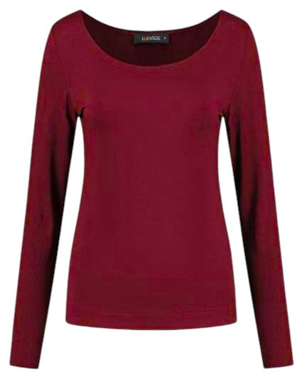 ELSEWHERE basis top lange mouw MAXIMA