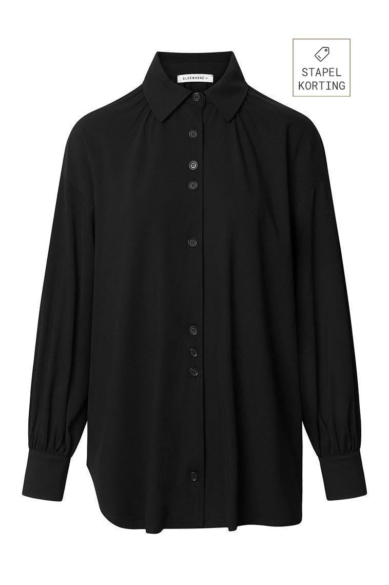 ELSEWHERE blouse GATHER