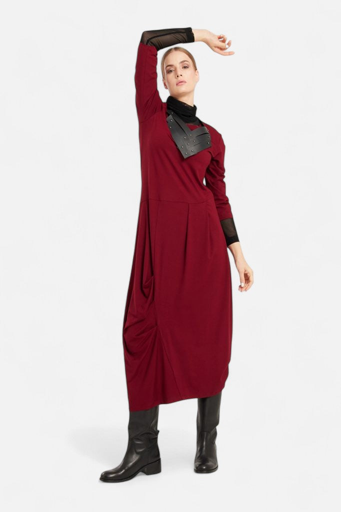 ELSEWHERE jurk COMFY - rumba red
