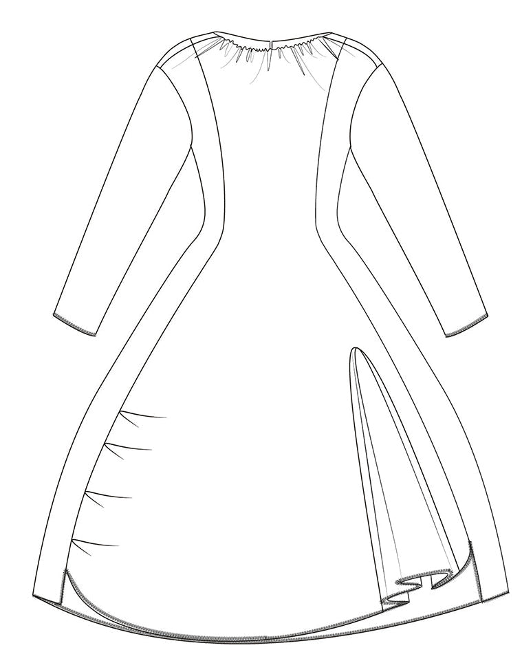 ELSEWHERE jurk GATHER