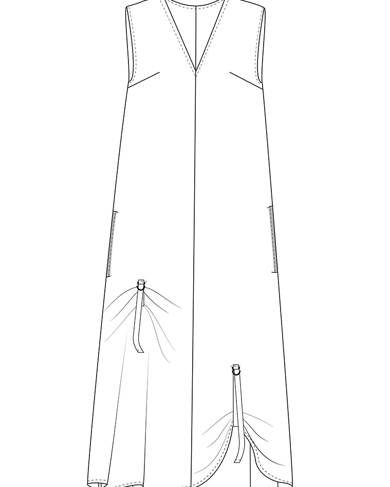 ELSEWHERE jurk ROAMER