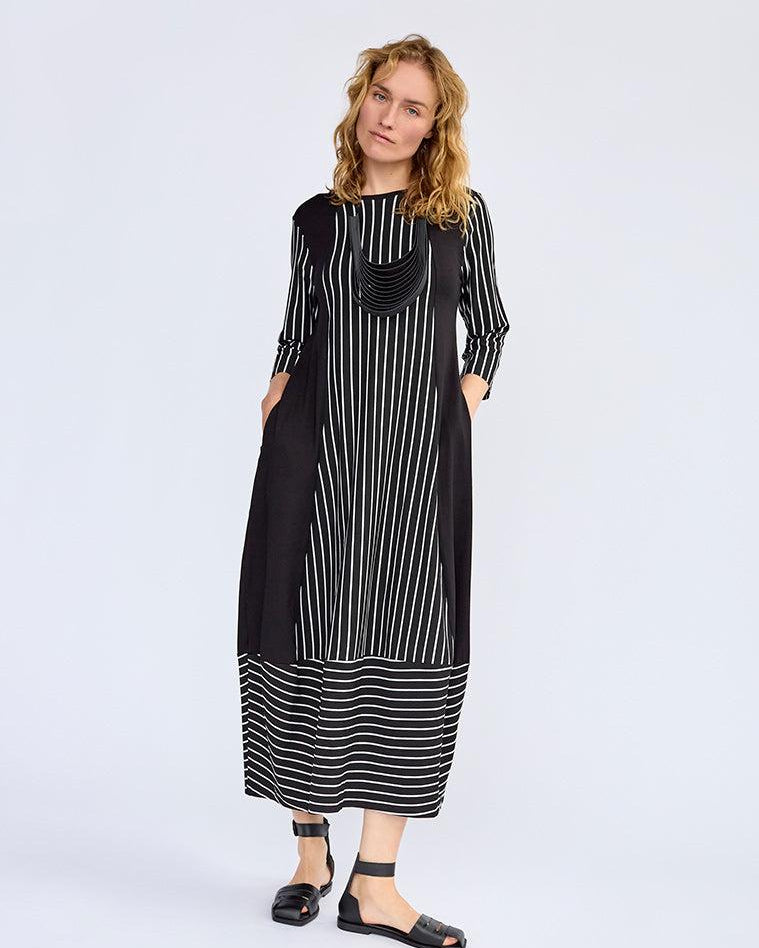 ELSEWHERE jurk STRIPE