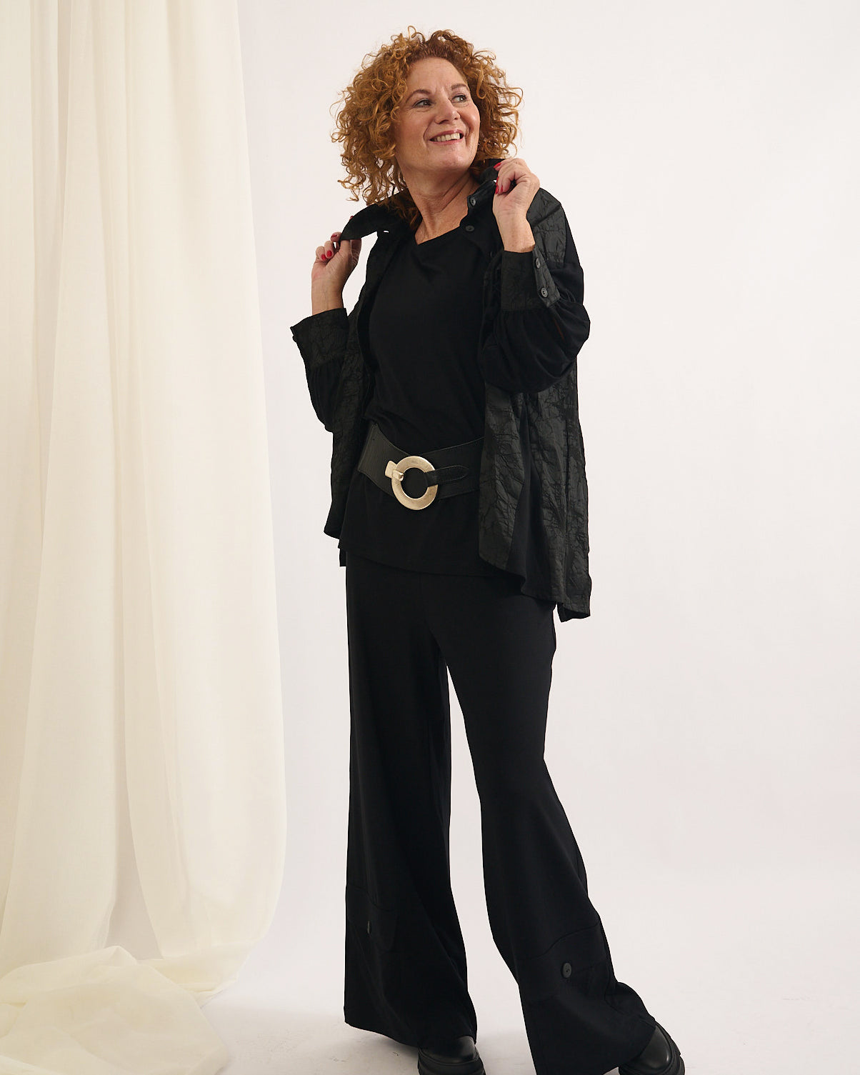 ELSEWHERE lederen ceintuur BOLD