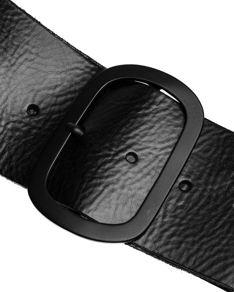 ELSEWHERE lederen ceintuur WIDE