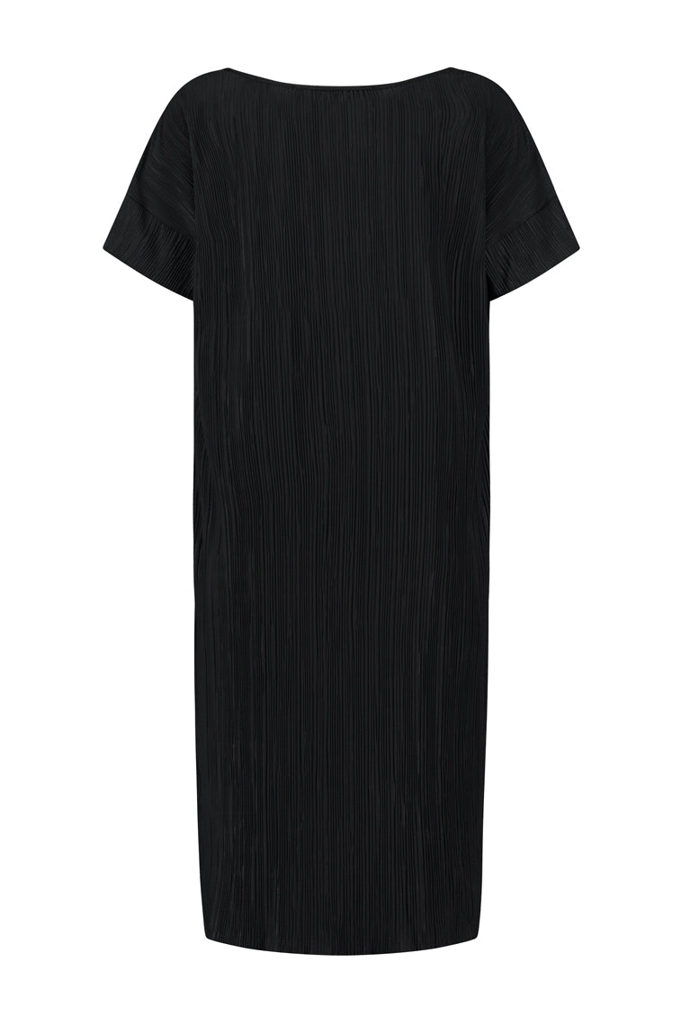 ELSEWHERE plisse jurk LOU