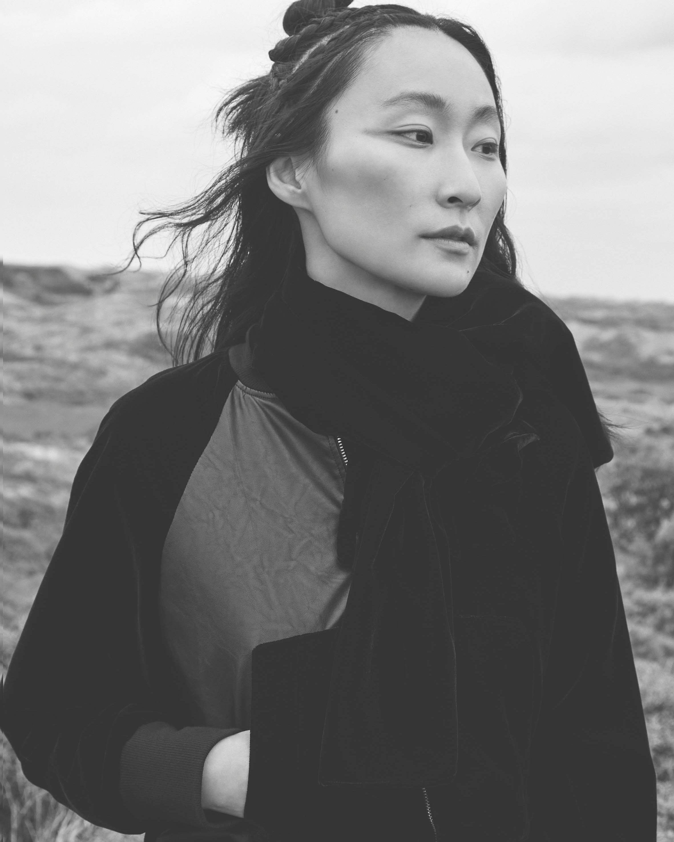 ELSEWHERE velvet sjaal SOFIA