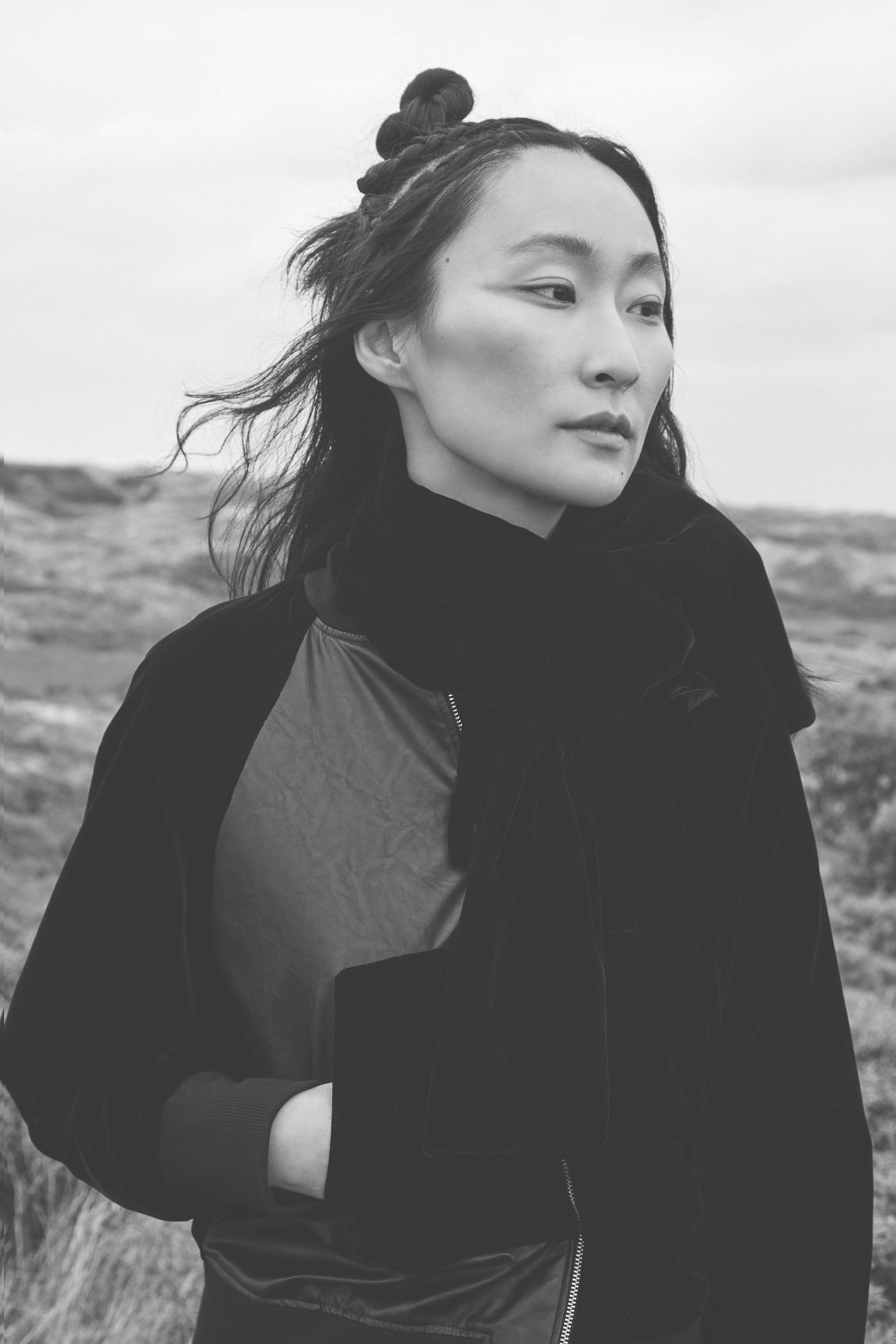 ELSEWHERE velvet sjaal SOFIA