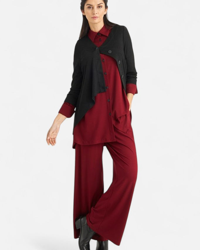 ELSEWHERE wijde broek COMFY