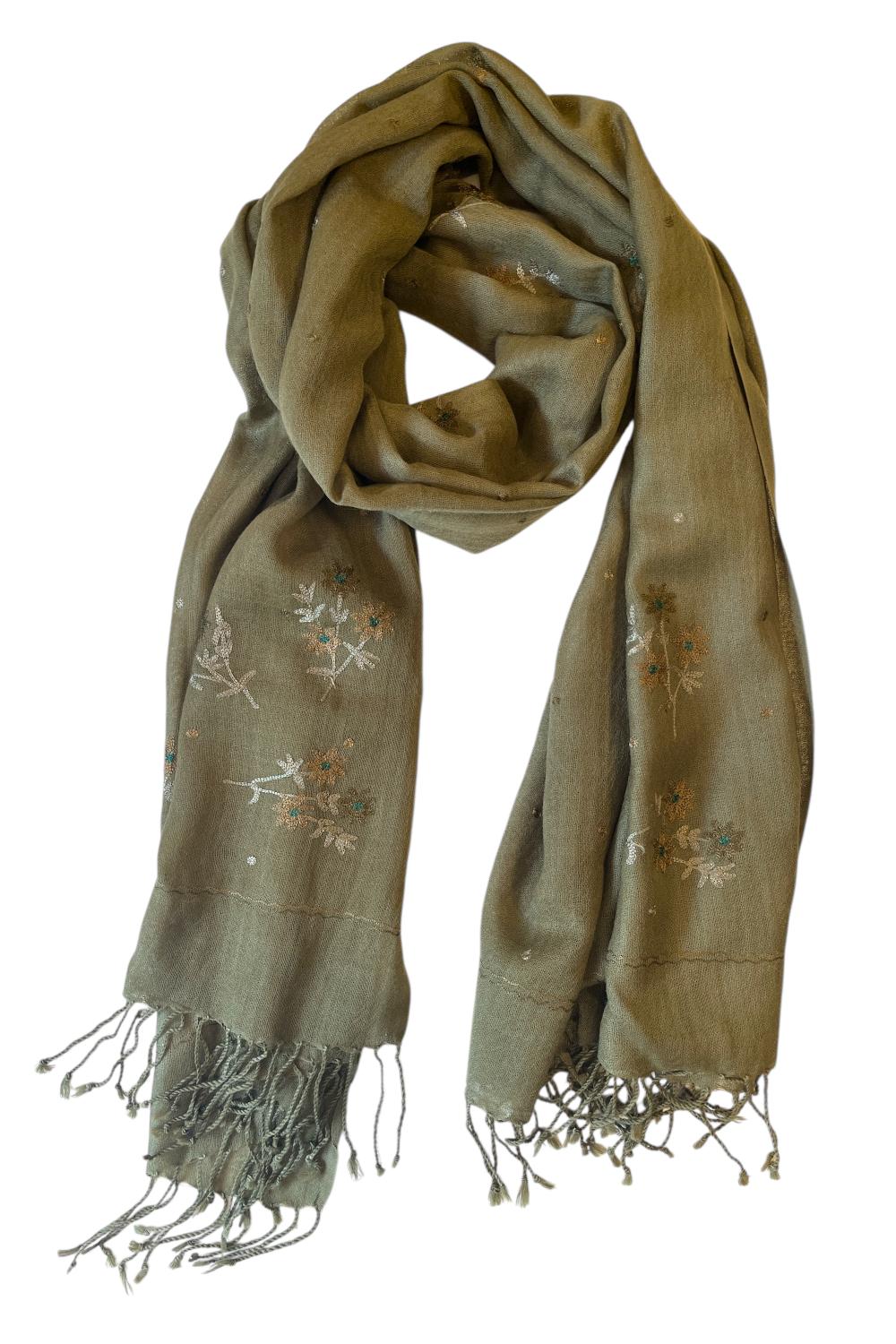 LEEZZA sjaal BOTANIC