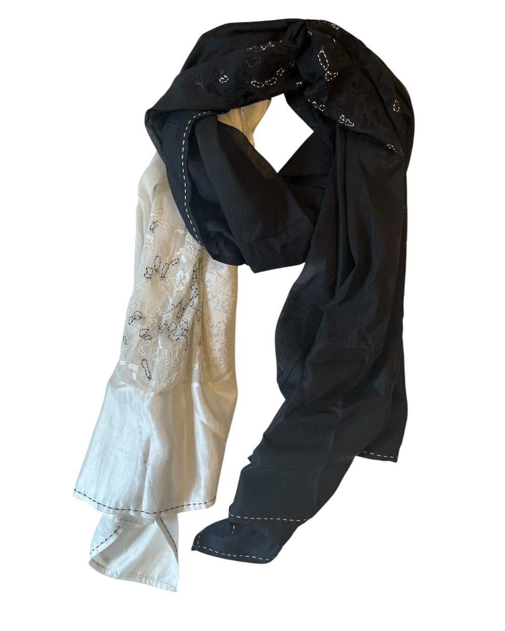 LEEZZA sjaal NITYA zwart