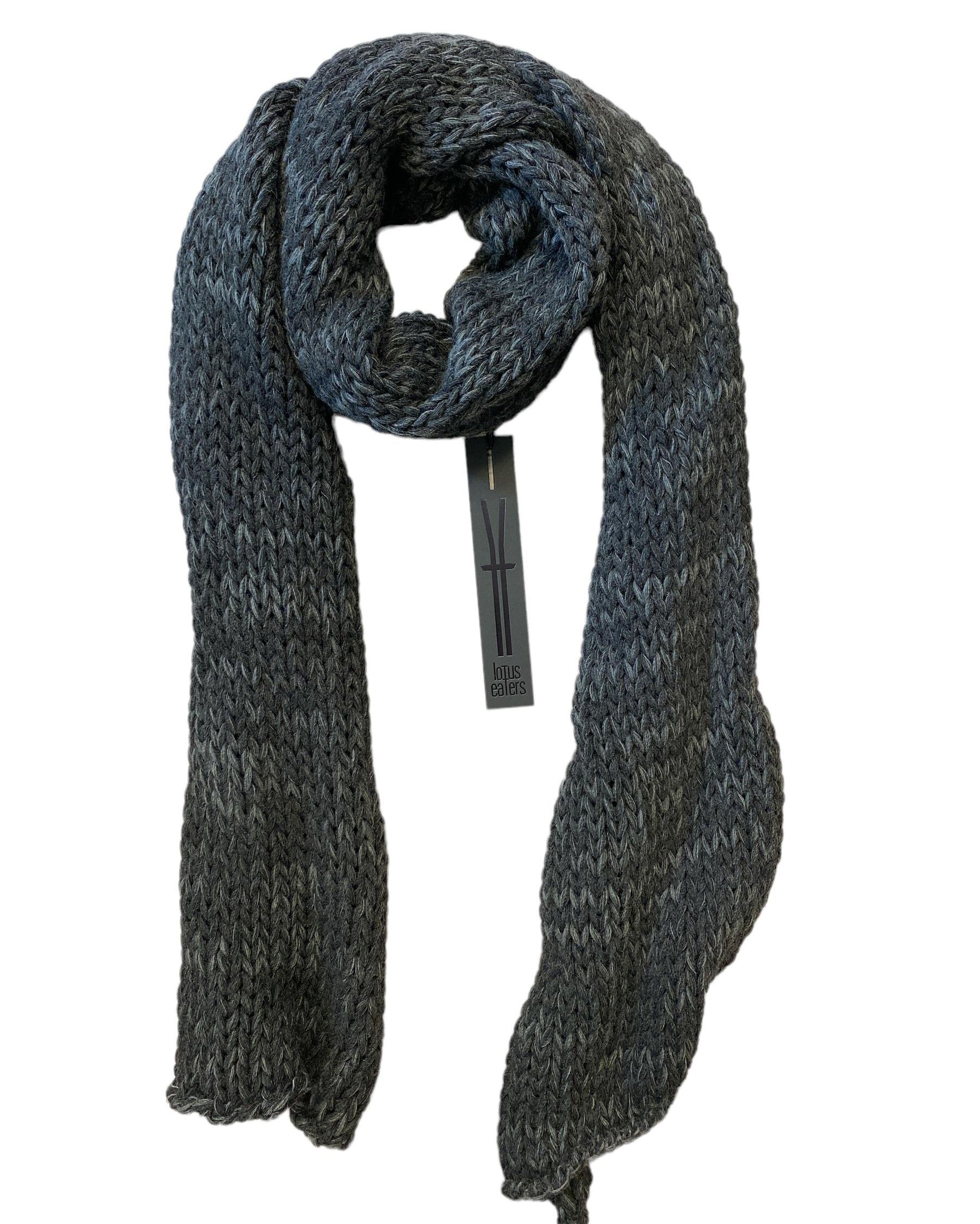 LOTUS EATERS XL wintersjaal antraciet