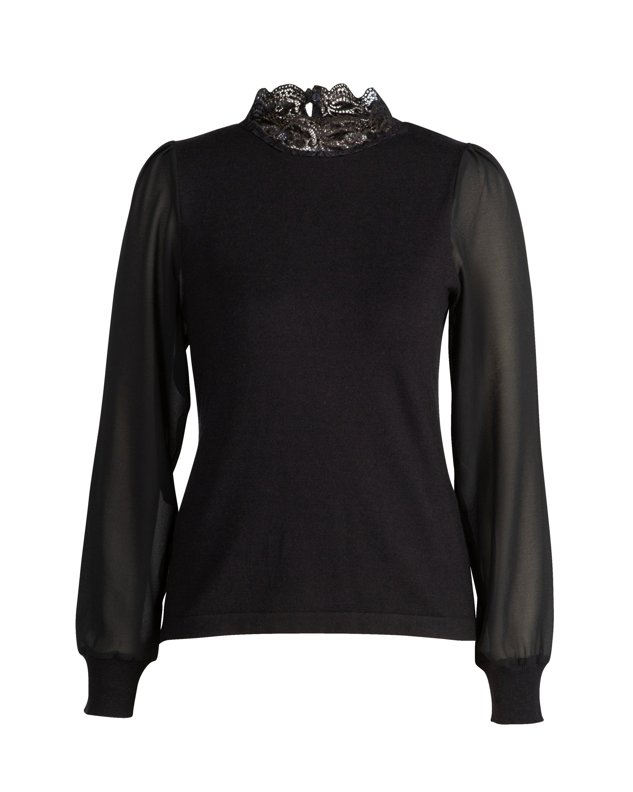 NÜ DENMARK top SIDSE lace