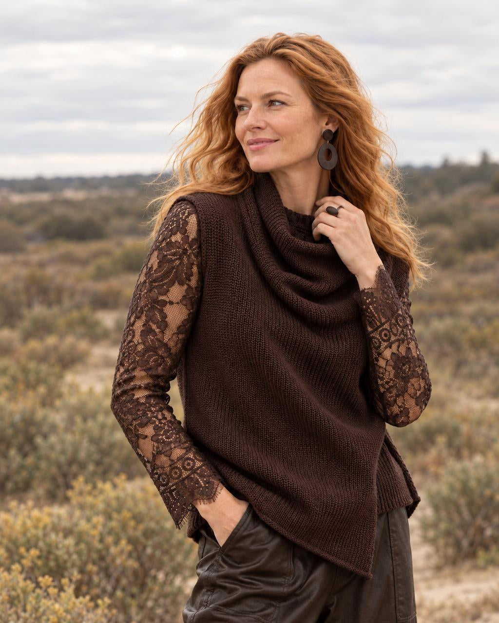NÜ DENMARK ärmelloser Pullover ELLA