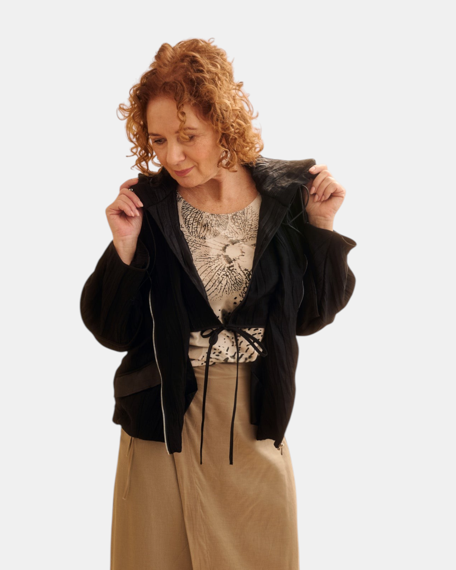 PAPUCEI Jacke IVORY RIVIERA