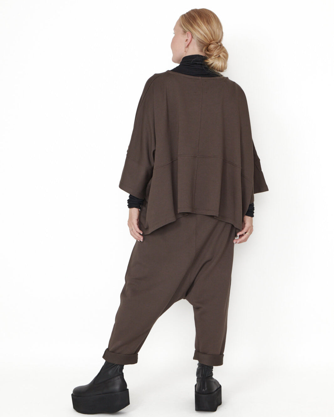 SORT AARHUS boxy pullover CLAY