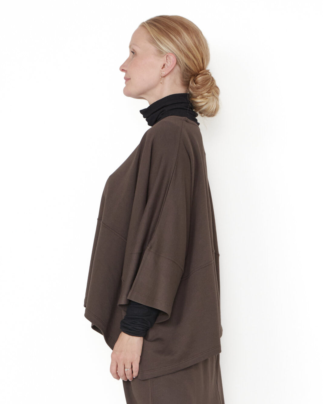 SORT AARHUS boxy pullover CLAY