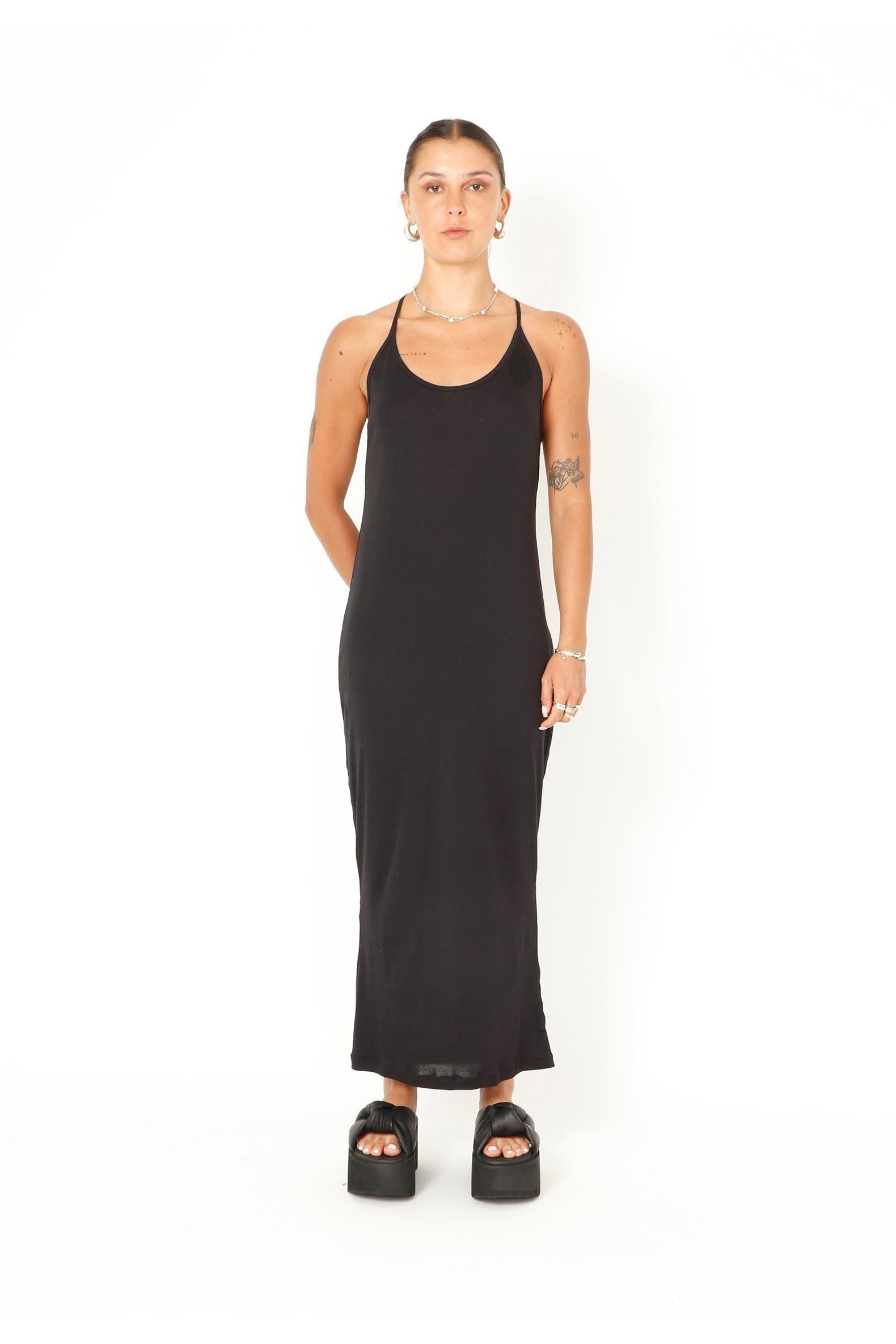 Sort AARHUS Kleid BARLIA