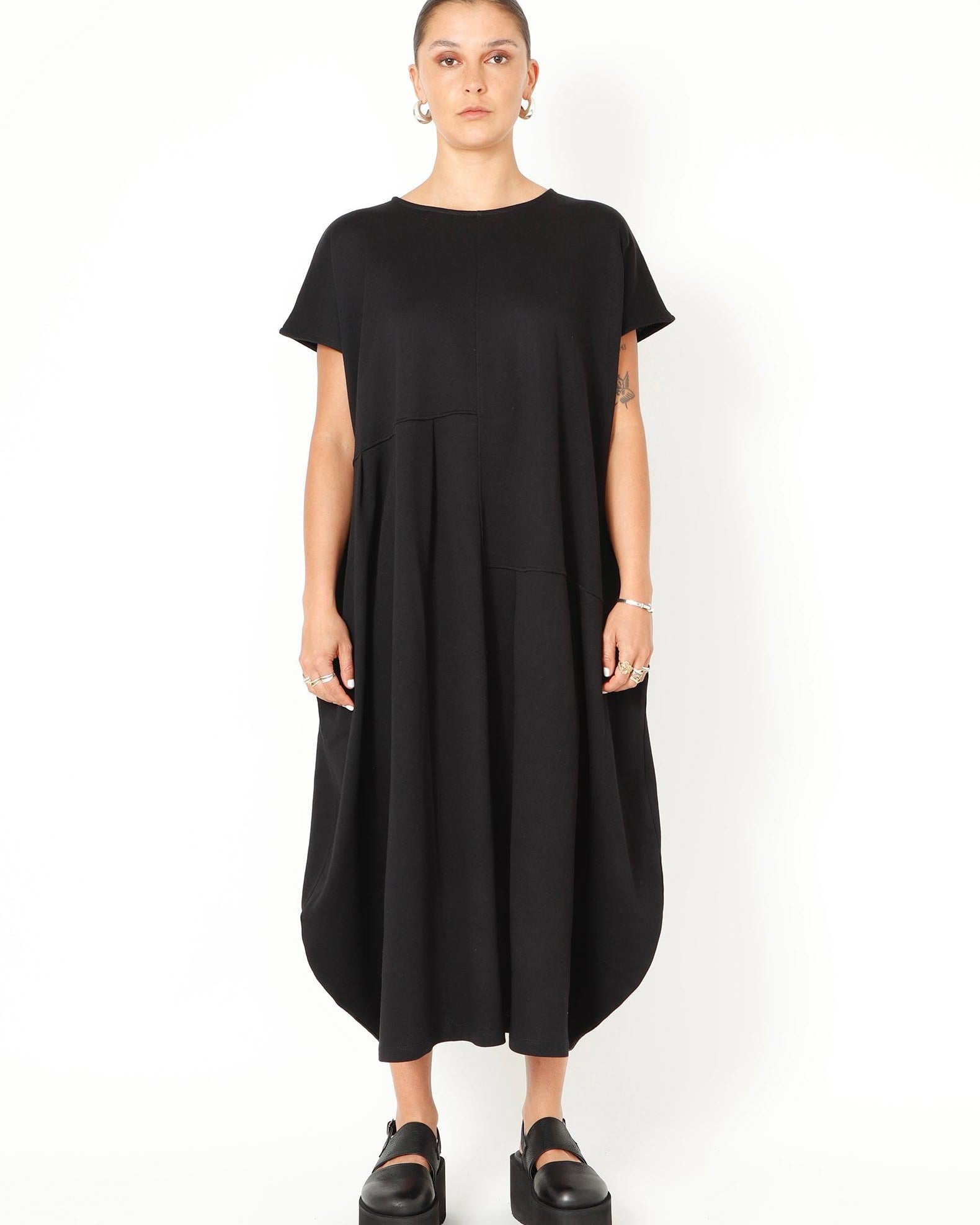 Sort AARHUS Kleid BRUNIA