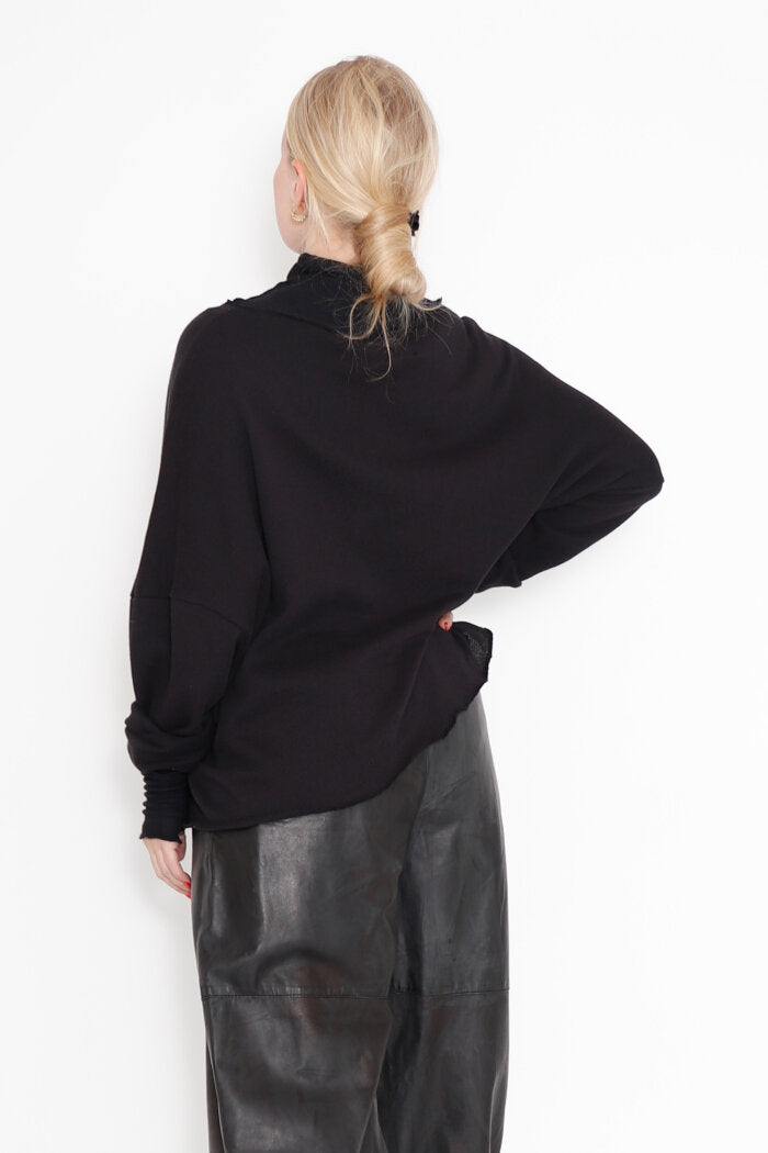SORT AARHUS oversized sweater ALMIND