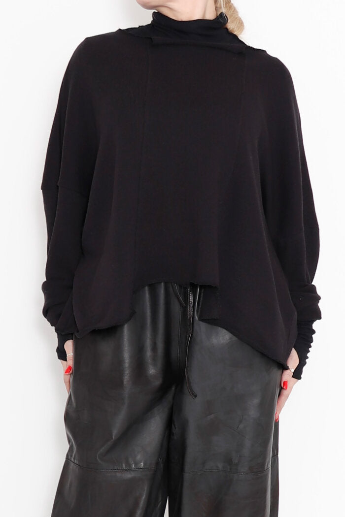 SORT AARHUS oversized sweater ALMIND