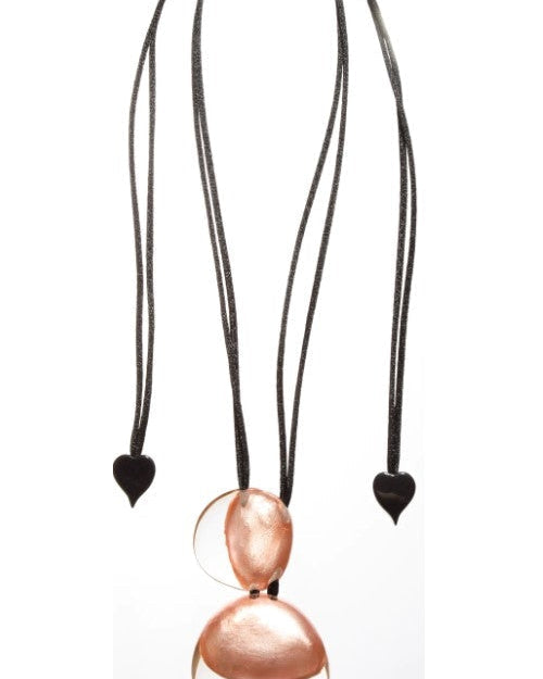 ZSISKA ketting LUXUS - nude roze