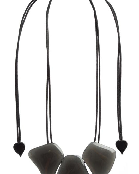 ZSISKA ketting grijs MARA