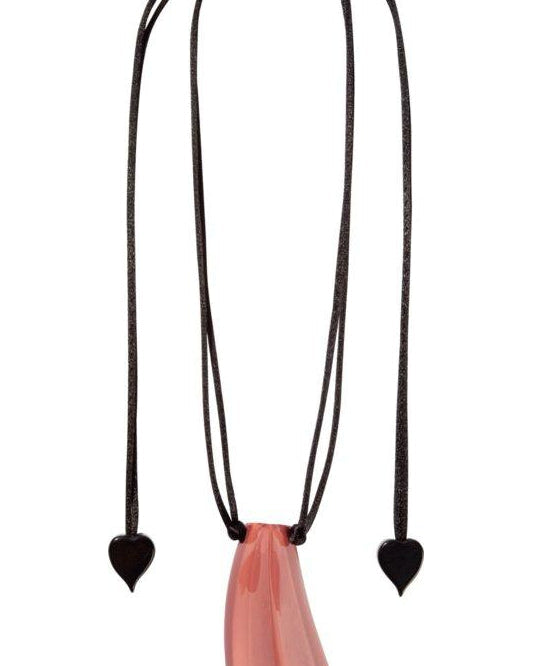 ZSISKA ketting roze dusty EMOCION