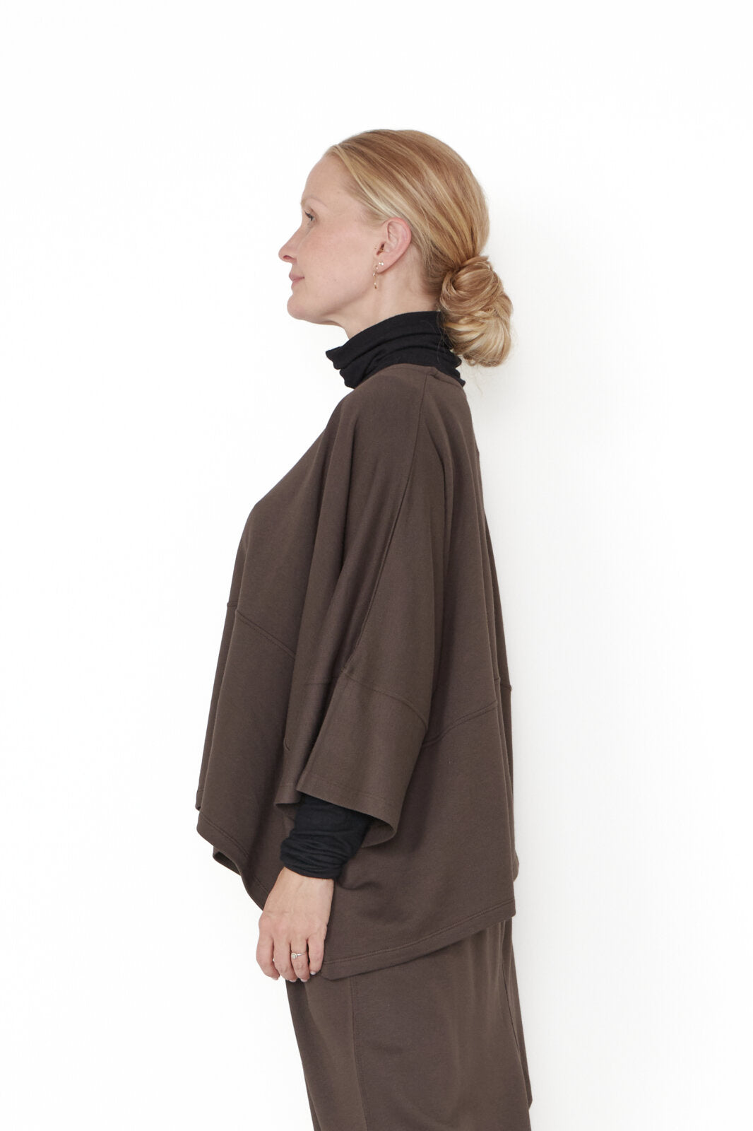 SORT AARHUS boxy pullover CLAY