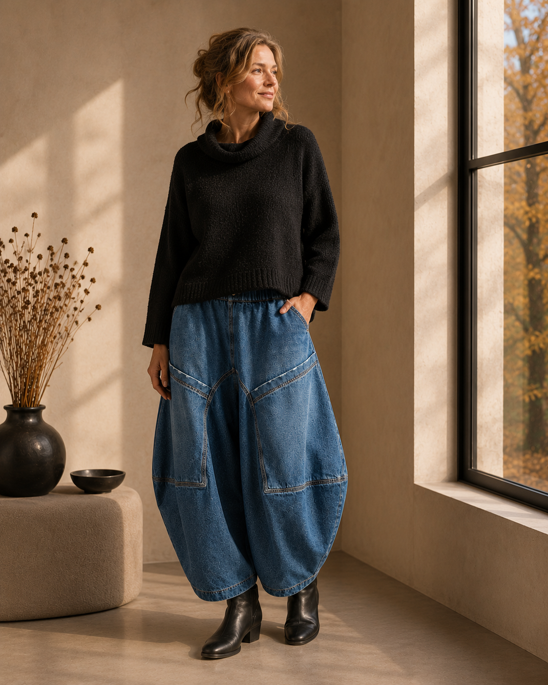 ALEMBIKA URBAN broek CLOUD