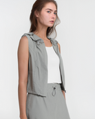 AMBER & MOON mouwloos jasje CELIA