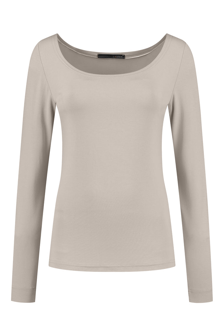 ELSEWHERE basis top lange mouw MAXIMA