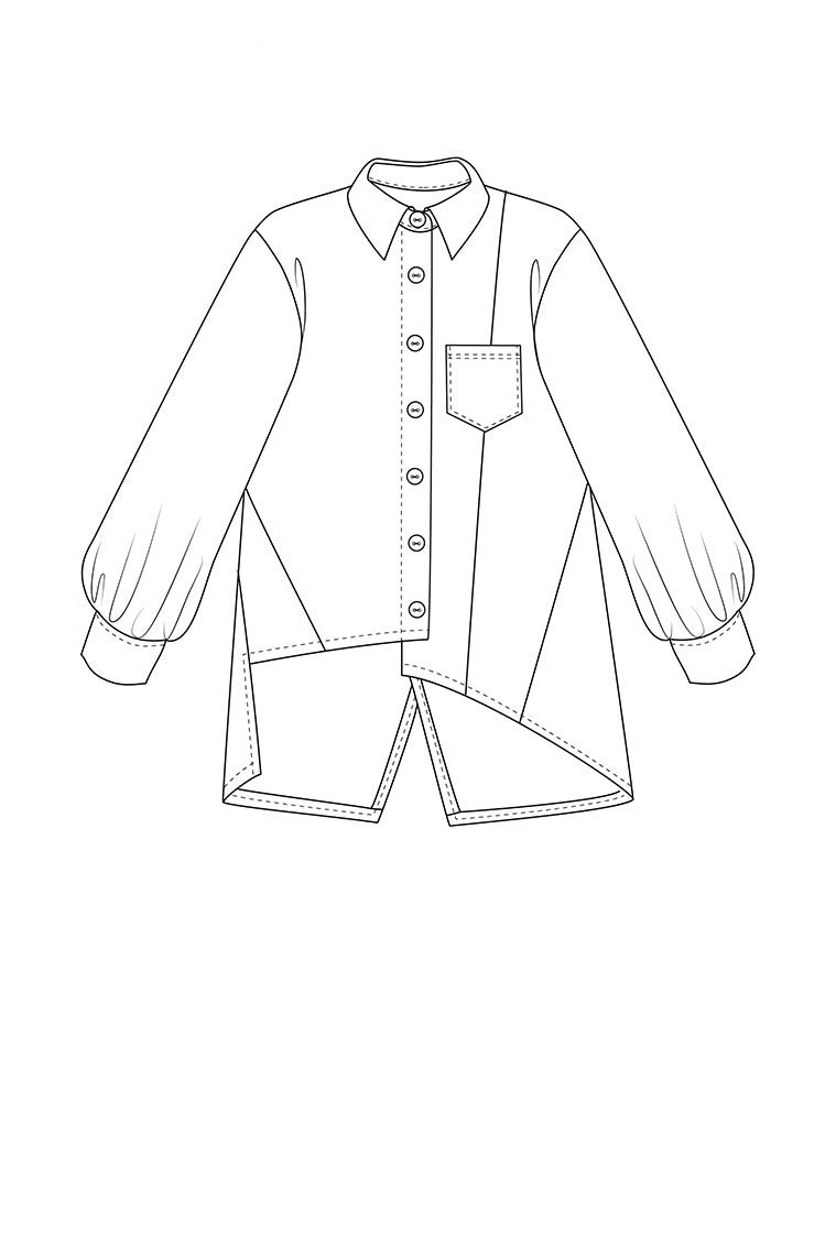 ELSEWHERE blouse TONAL