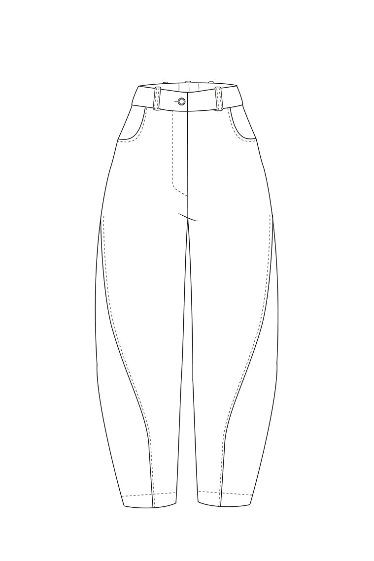 ELSEWHERE broek TONAL