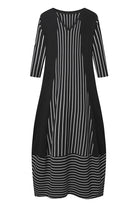 ELSEWHERE jurk STRIPE