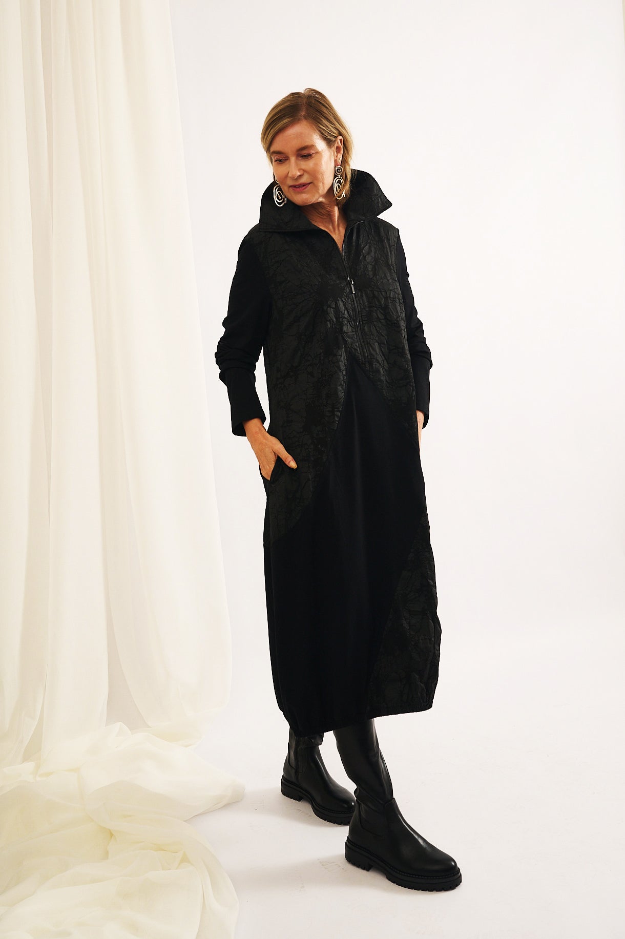 ELSEWHERE jurk TONAL