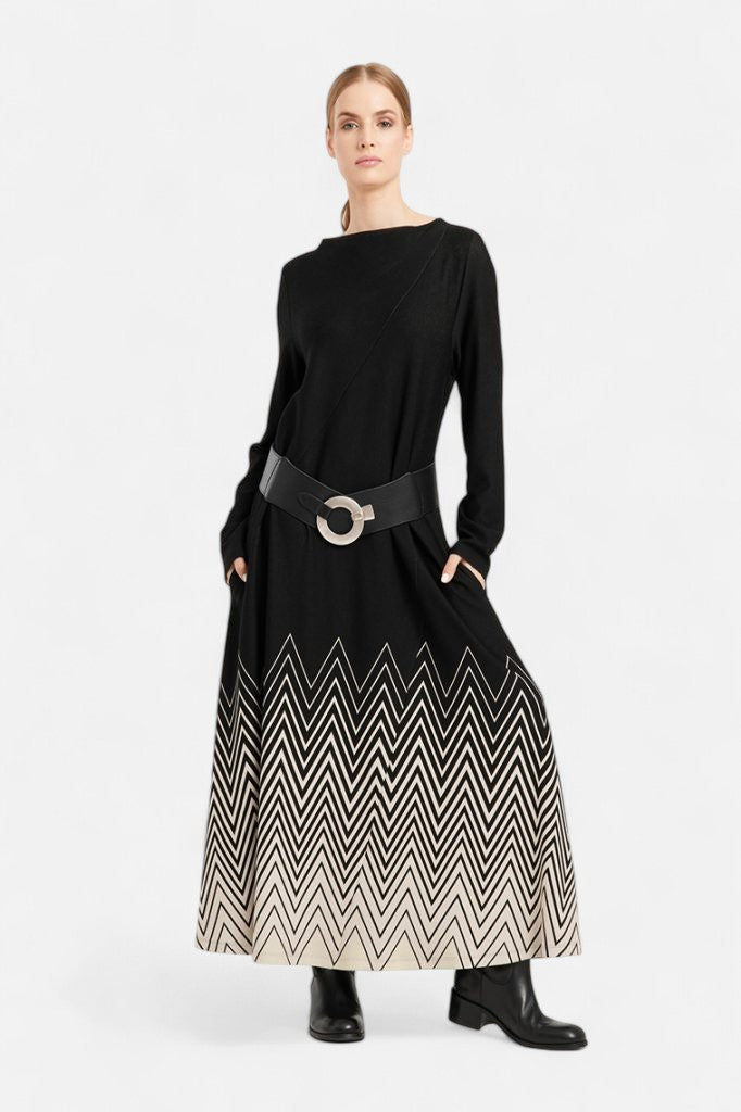ELSEWHERE jurk ZIGZAG