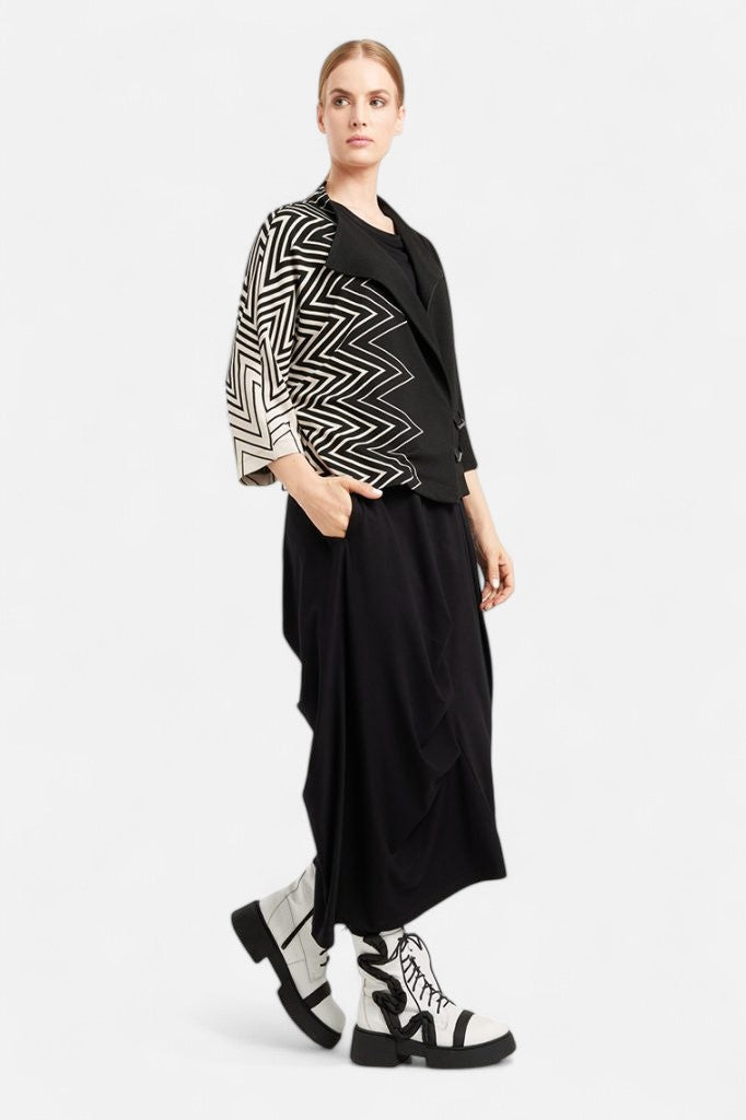 ELSEWHERE vest ZIGZAG