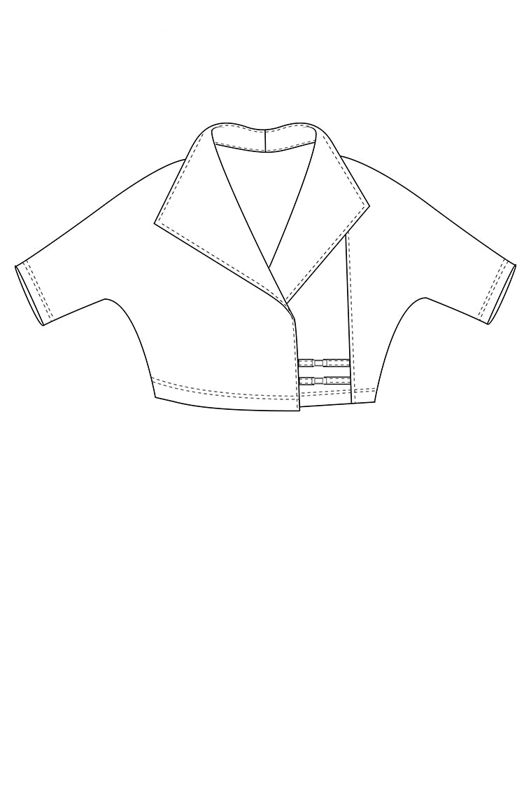 ELSEWHERE vest ZIGZAG
