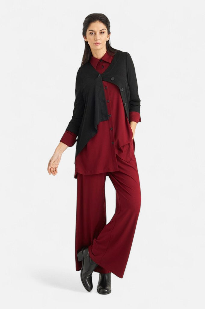 ELSEWHERE wijde broek COMFY