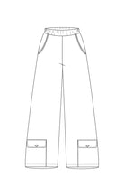 ELSEWHERE wijde broek COMFY