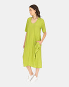 LEEZZA Kleid mit kurzen Ärmeln BERLIN