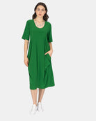 LEEZZA Kleid mit kurzen Ärmeln BERLIN